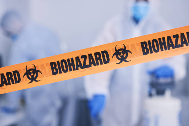 Professional Blood Cleanup technician working in Ocean View, NJ